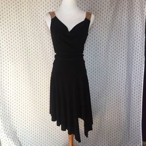 Napoli Black handkerchief Dress